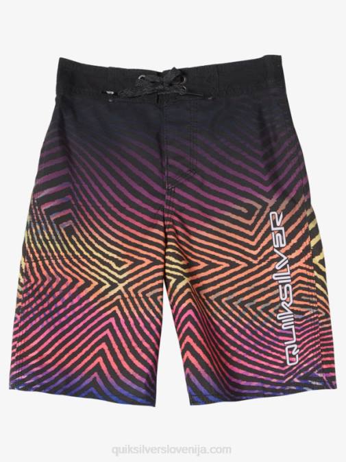 Quiksilver PJ4H2176 fantje asfalt 2-7 vsakodnevne warp fade 14 kratke hlače za desko