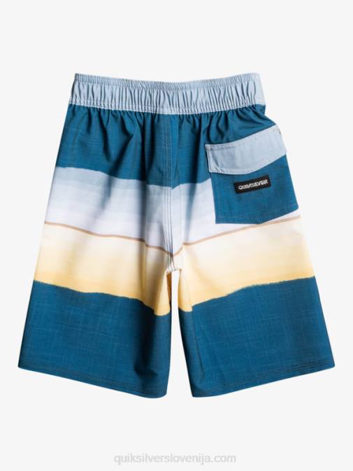 Quiksilver PJ4H2243 fantje majolika modra 2-7 surfsilk resin tint 14 boardshort