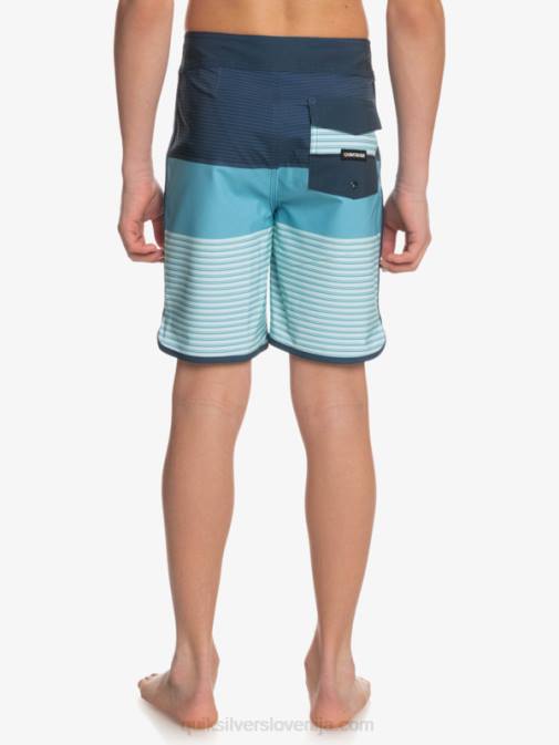 Quiksilver PJ4H2269 fantje insignija modra 8-16 surfsilk tijuana yth 17 kratke hlače za desko