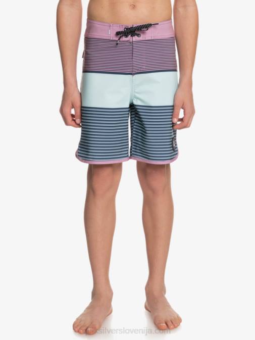 Quiksilver PJ4H2270 fantje prašna orhideja 8-16 surfsilk tijuana yth 17 kratke hlače za desko
