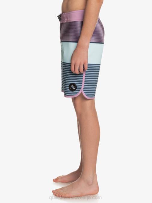 Quiksilver PJ4H2270 fantje prašna orhideja 8-16 surfsilk tijuana yth 17 kratke hlače za desko