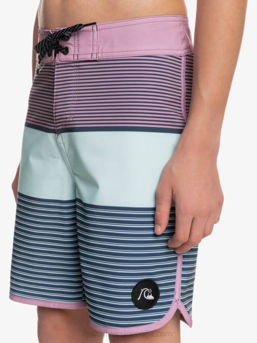 Quiksilver PJ4H2270 fantje prašna orhideja 8-16 surfsilk tijuana yth 17 kratke hlače za desko