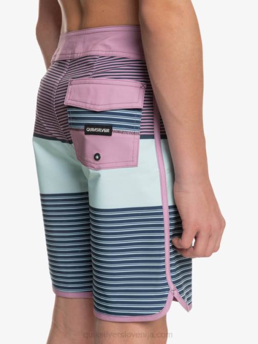 Quiksilver PJ4H2270 fantje prašna orhideja 8-16 surfsilk tijuana yth 17 kratke hlače za desko