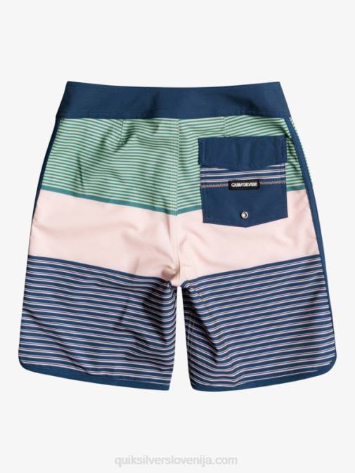 Quiksilver PJ4H2271 fantje zastrta vrtnica 8-16 surfsilk tijuana yth 17 kratke hlače za desko