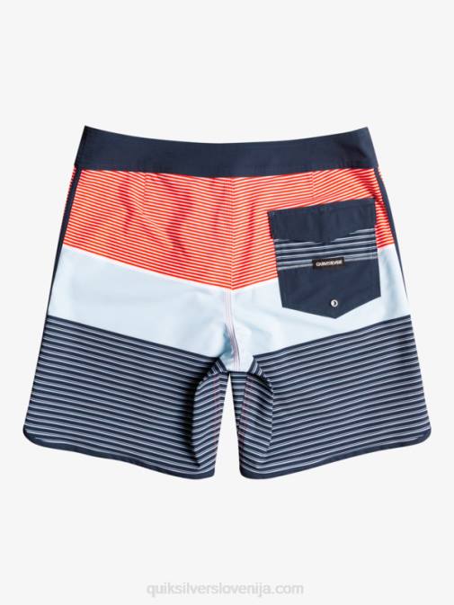 Quiksilver PJ4H2272 fantje rdeča z visokim tveganjem 8-16 surfsilk tijuana yth 17 kratke hlače za desko