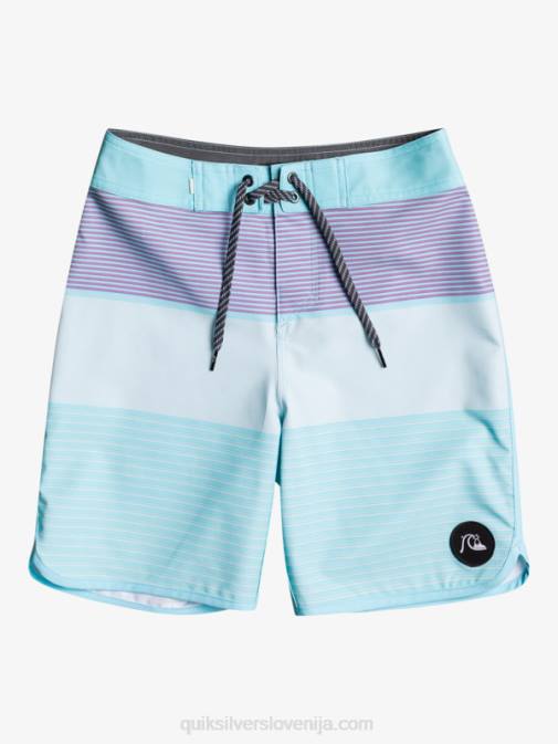 Quiksilver PJ4H2273 fantje angelsko modra 8-16 surfsilk tijuana yth 17 kratke hlače za desko