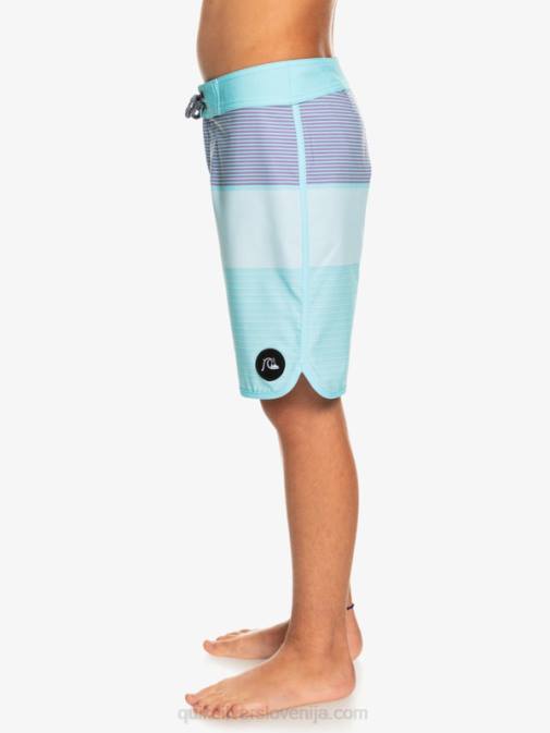 Quiksilver PJ4H2273 fantje angelsko modra 8-16 surfsilk tijuana yth 17 kratke hlače za desko