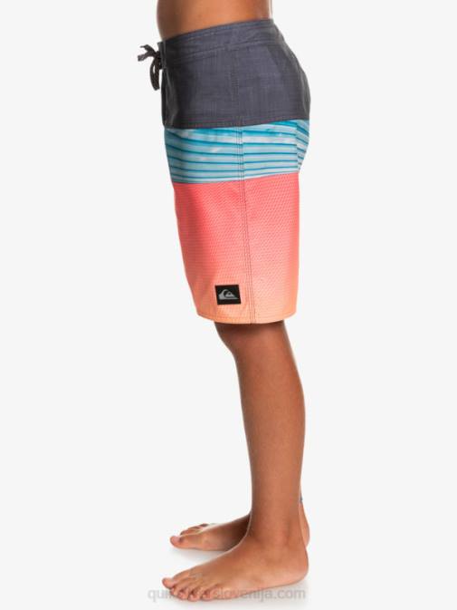 Quiksilver PJ4H2275 fantje pomarančni pop 8-16 vsakodnevna plošča yth 17 boardshort