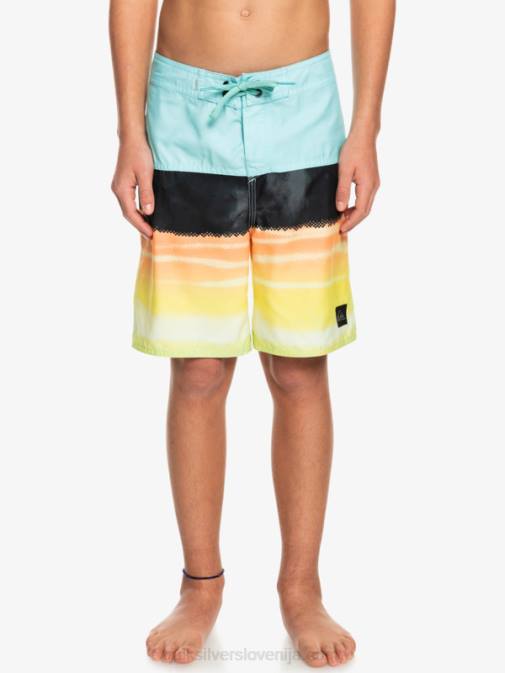 Quiksilver PJ4H2277 fantje angelsko modra 8-16 vsakodnevna plošča yth 17 boardshort
