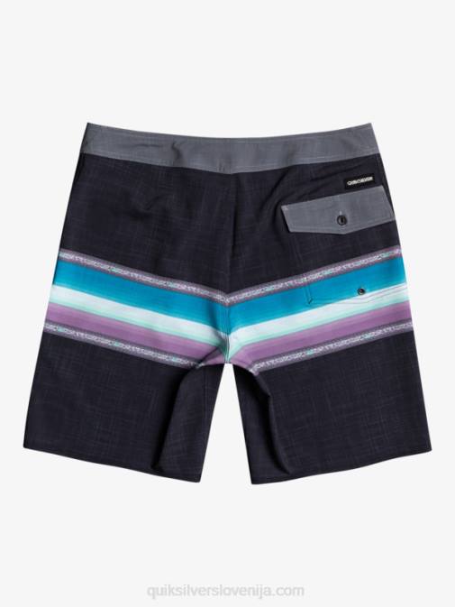Quiksilver PJ4H2280 fantje Črna 8-16 svilene deskarske hlače 17 surf silk