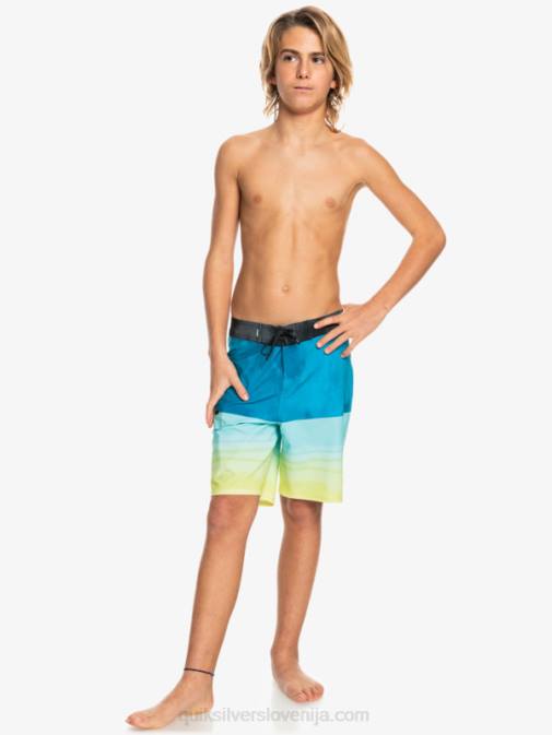 Quiksilver PJ4H2299 fantje morsko pristanišče 8-16 surfsilk five-0 17 kratke hlače za desko