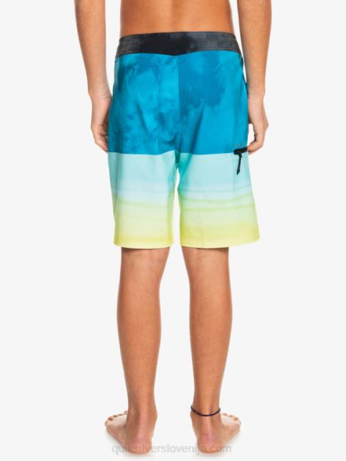Quiksilver PJ4H2299 fantje morsko pristanišče 8-16 surfsilk five-0 17 kratke hlače za desko