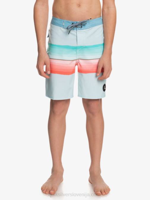 Quiksilver PJ4H2300 fantje insignija modra 8-16 surfsilk resin tint 17 kratke hlače za desko