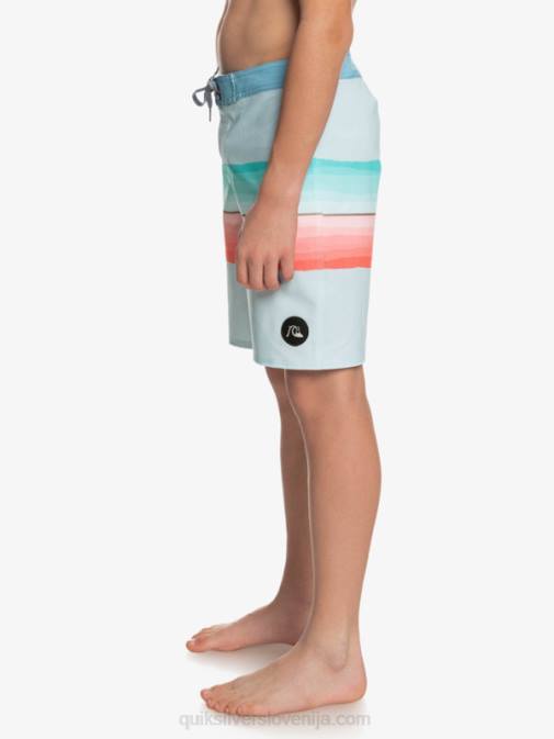 Quiksilver PJ4H2300 fantje insignija modra 8-16 surfsilk resin tint 17 kratke hlače za desko