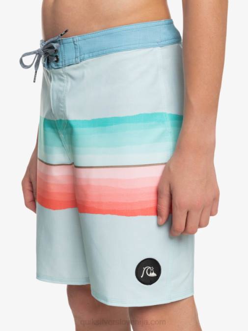 Quiksilver PJ4H2300 fantje insignija modra 8-16 surfsilk resin tint 17 kratke hlače za desko