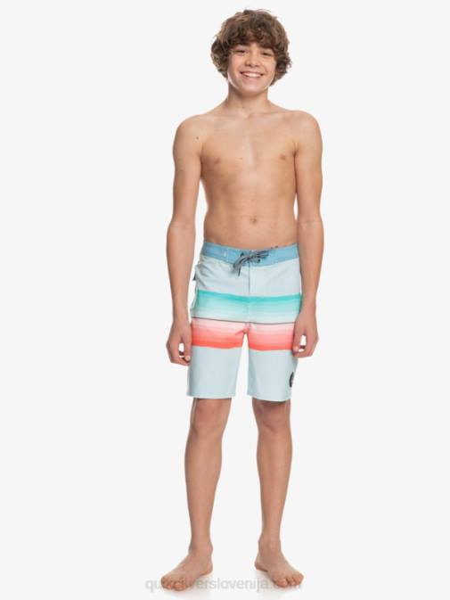 Quiksilver PJ4H2300 fantje insignija modra 8-16 surfsilk resin tint 17 kratke hlače za desko