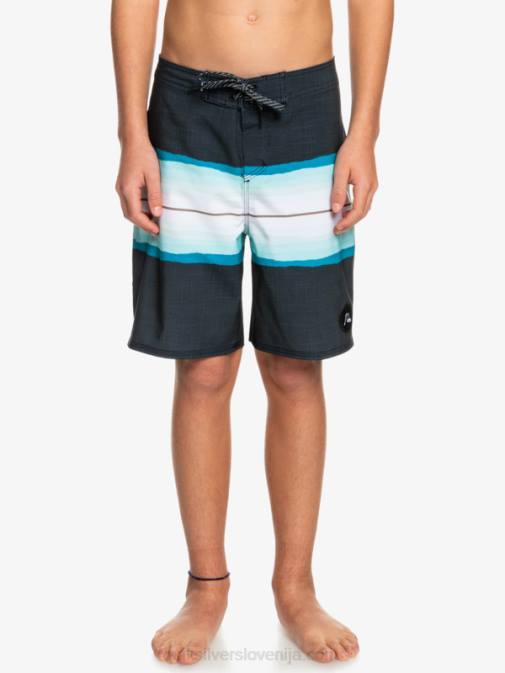 Quiksilver PJ4H2301 fantje Črna 8-16 surfsilk resin tint 17 kratke hlače za desko