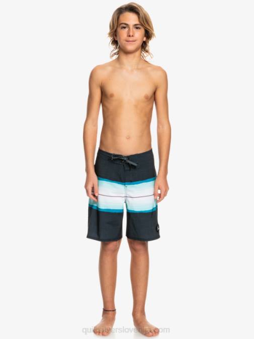 Quiksilver PJ4H2301 fantje Črna 8-16 surfsilk resin tint 17 kratke hlače za desko