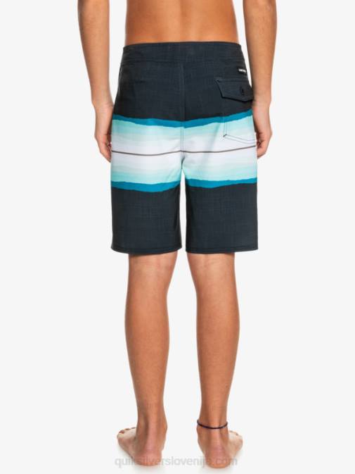 Quiksilver PJ4H2301 fantje Črna 8-16 surfsilk resin tint 17 kratke hlače za desko
