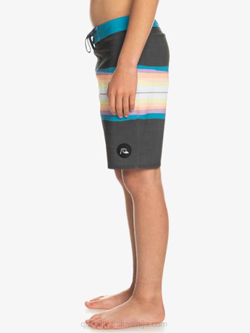 Quiksilver PJ4H2303 fantje asfalt 8-16 surfsilk resin tint 17 kratke hlače za desko