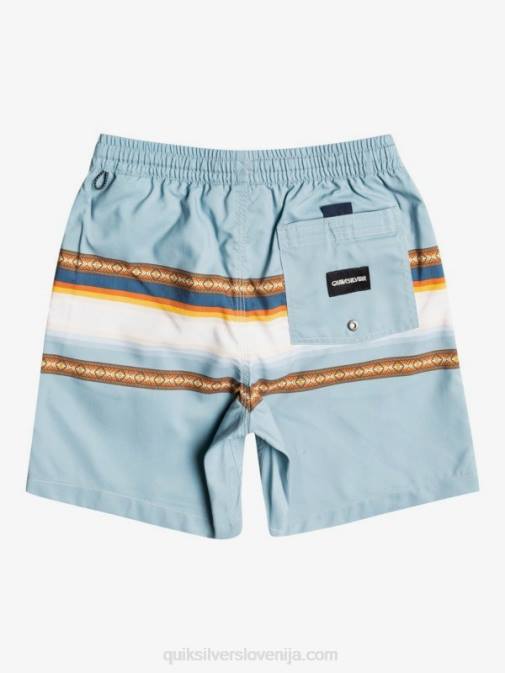 Quiksilver PJ4H2320 fantje citadela modra 8-16 obledelo od sonca 15 recikliranih udarcev