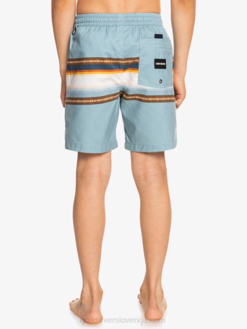 Quiksilver PJ4H2320 fantje citadela modra 8-16 obledelo od sonca 15 recikliranih udarcev