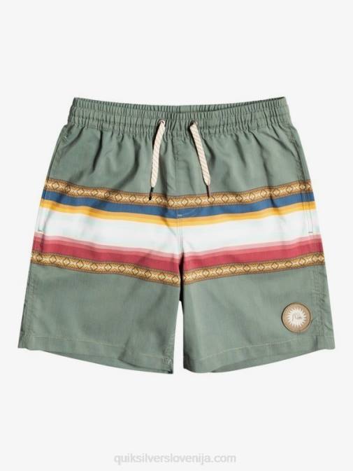 Quiksilver PJ4H2321 fantje timijan 8-16 obledelo od sonca 15 recikliranih udarcev