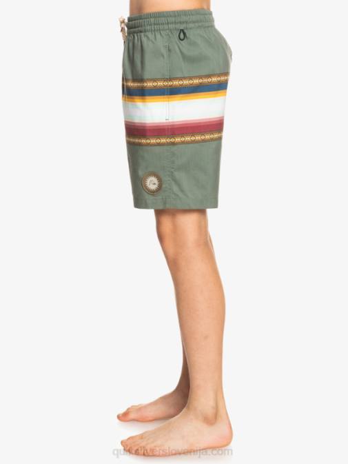 Quiksilver PJ4H2321 fantje timijan 8-16 obledelo od sonca 15 recikliranih udarcev