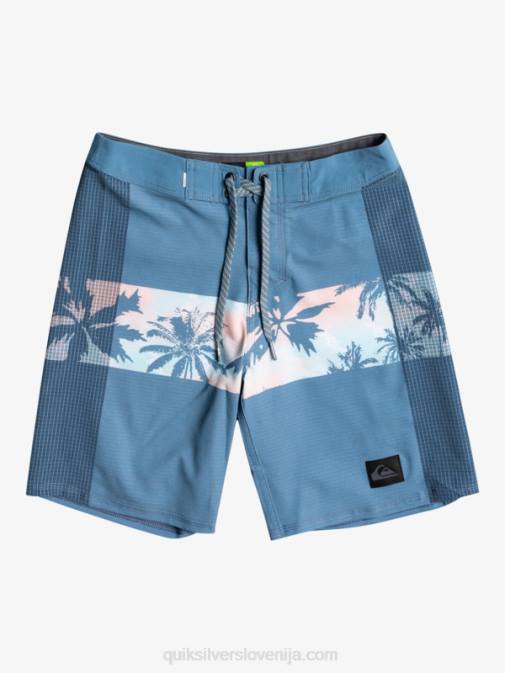 Quiksilver PJ4H2324 fantje kapitani modri 8-16 highlite arch yth 16 boardshort