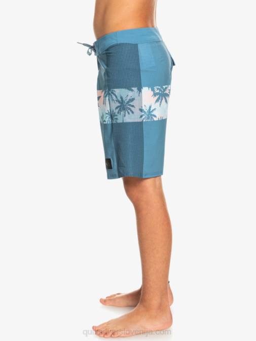 Quiksilver PJ4H2324 fantje kapitani modri 8-16 highlite arch yth 16 boardshort