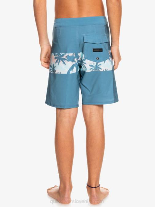 Quiksilver PJ4H2324 fantje kapitani modri 8-16 highlite arch yth 16 boardshort