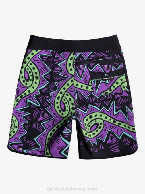 Quiksilver PJ4H2329 fantje Črna 8-16 surfsilk throwback 17 kratke hlače za desko