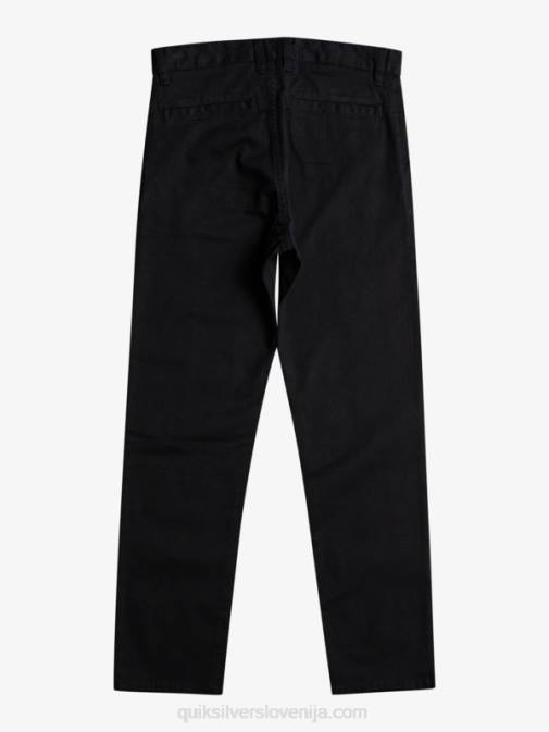 Quiksilver PJ4H2240 fantje Črna 8-16 up hlače za vsak dan