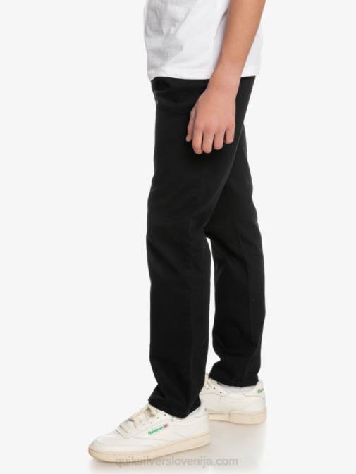 Quiksilver PJ4H2240 fantje Črna 8-16 up hlače za vsak dan