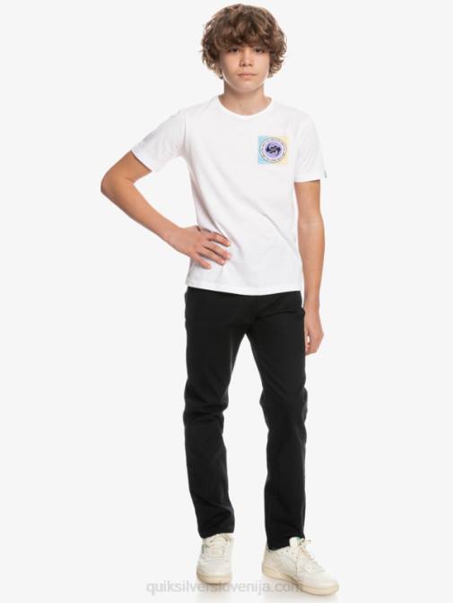 Quiksilver PJ4H2240 fantje Črna 8-16 up hlače za vsak dan