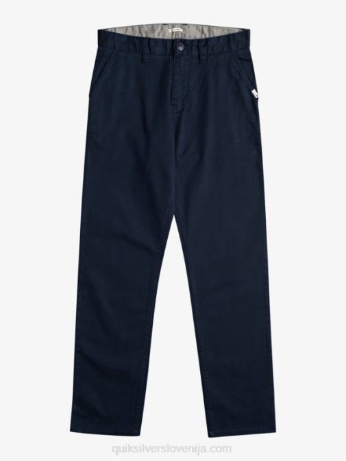 Quiksilver PJ4H2241 fantje mornarsko modri blazer 8-16 up hlače za vsak dan