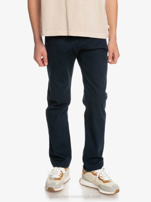 Quiksilver PJ4H2241 fantje mornarsko modri blazer 8-16 up hlače za vsak dan
