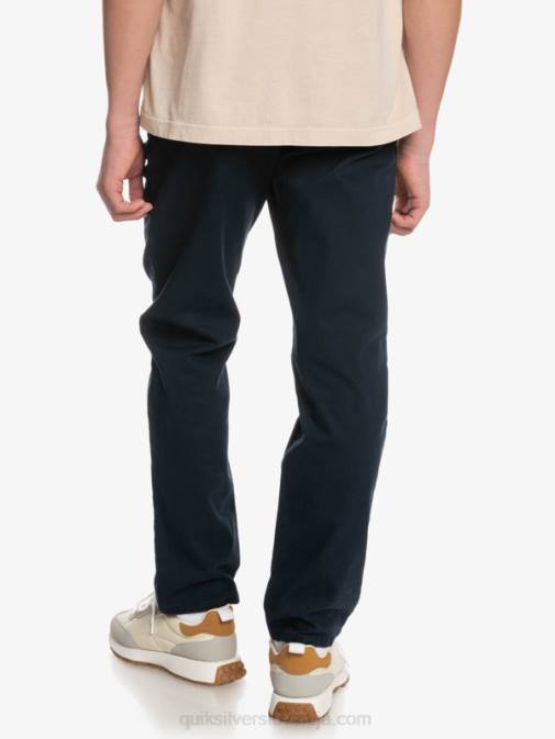 Quiksilver PJ4H2241 fantje mornarsko modri blazer 8-16 up hlače za vsak dan