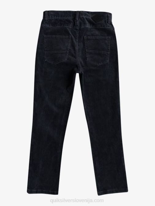 Quiksilver PJ4H2330 fantje Črna 8-16 kracker zožene hlače iz samleta