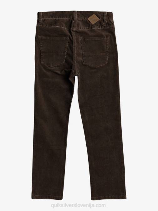 Quiksilver PJ4H2331 fantje demitasse 8-16 kracker zožene hlače iz samleta