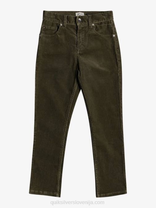 Quiksilver PJ4H2332 fantje kalamata 8-16 kracker zožene hlače iz samleta