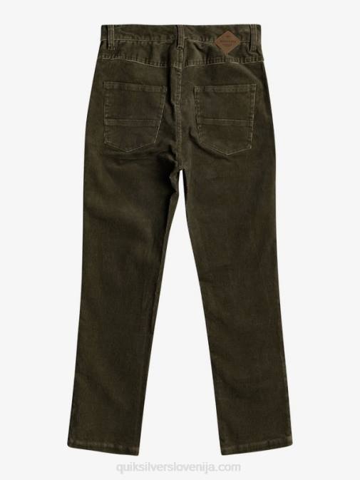 Quiksilver PJ4H2332 fantje kalamata 8-16 kracker zožene hlače iz samleta
