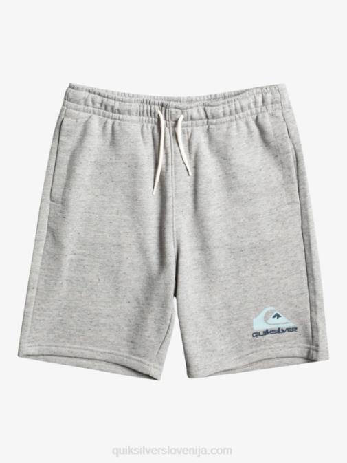 Quiksilver PJ4H2070 fantje svetlo sivo resje 8-16 enostavnih dnevnih tekačev