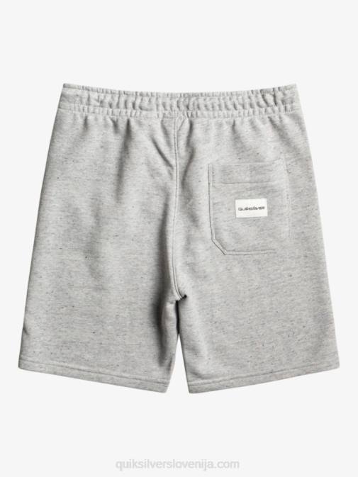 Quiksilver PJ4H2070 fantje svetlo sivo resje 8-16 enostavnih dnevnih tekačev