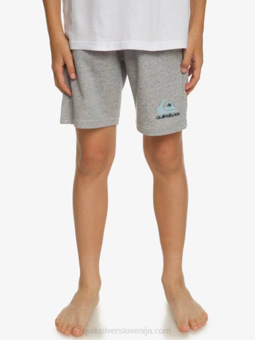 Quiksilver PJ4H2070 fantje svetlo sivo resje 8-16 enostavnih dnevnih tekačev