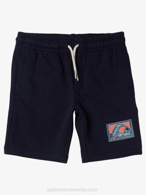 Quiksilver PJ4H2075 fantje mornarsko modri blazer 2-7 lahkih dnevnih tekačev