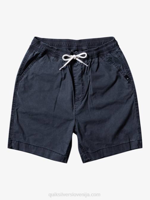 Quiksilver PJ4H2079 fantje Črna Kratke hlače z elastiko v pasu 8-16 taxer 15