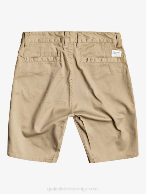 Quiksilver PJ4H2111 fantje elmwood 8-16 nove raztegljive kratke hlače chino union za vsak dan