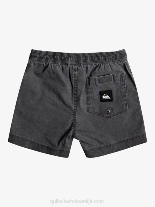 Quiksilver PJ4H2214 fantje Črna Kratke elastične hlače 2-7 taxer