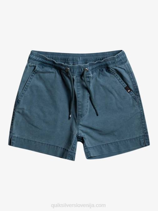 Quiksilver PJ4H2216 fantje polnočna mornarica Kratke elastične hlače 2-7 taxer